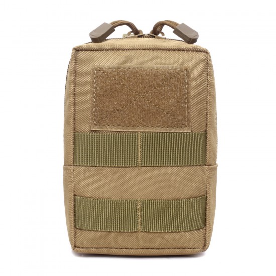 Outdoor tactical multi-shoulder accessory bag, military enthusiast MOLLE backpack shoulder strap bag, tool waist bag strap bag