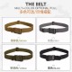 Outdoor sports waist belt, nylon plastic snap canvas waist belt, one-second open tactical waist belt, men's leather belt