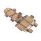 Tactical nylon balance bag, FAST helmet counterweight bag, MK2 helmet battery accessory bag, realistic CS