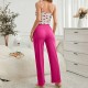 Cross-border foreign trade women's home wear floral suspenders long pants set for casual and comfortable women's wear that can be worn outside Cross-border foreign trade women's home wear floral suspenders long pants set for casual and comfortable women's wear that can be worn outside