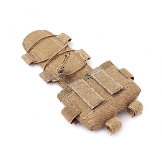 Tactical nylon balance bag, FAST helmet counterweight bag, MK2 helmet battery accessory bag, realistic CS