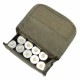 Hoyoo outdoor tactical 10-hole multi-functional 12g storage bag, MOLLE accessory bag, bag for tactical accessories, bullet waist bag