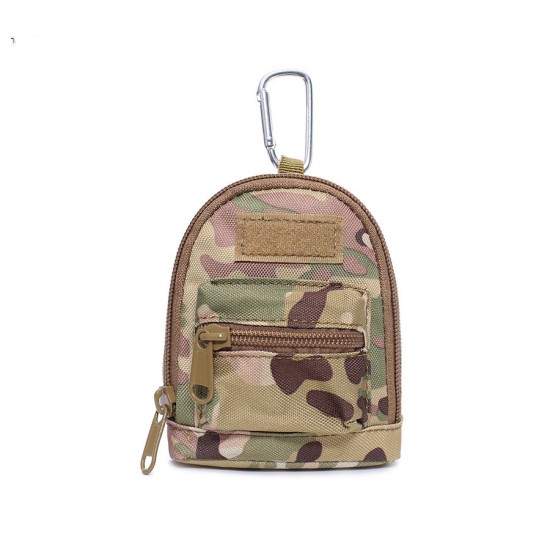 Outdoor tactical MOLLE system backpack vest accessory bag, tactical belt accessory bag, miscellaneous bag, keychain Outdoor tactical MOLLE system backpack vest accessory bag, tactical belt accessory bag, miscellaneous bag, keychain