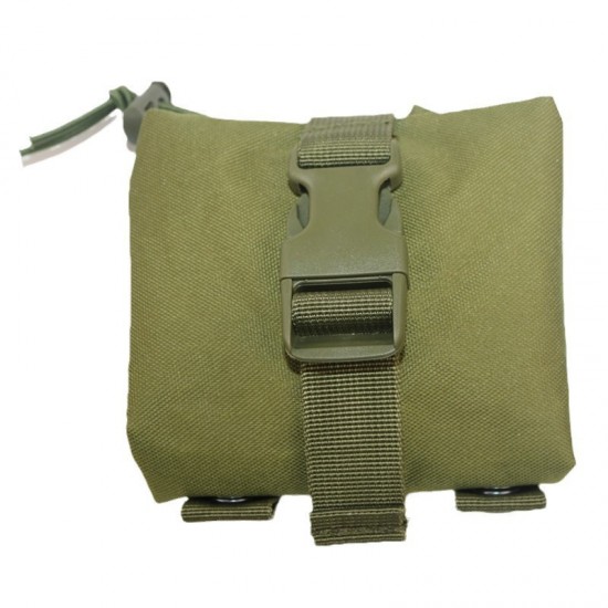 Tactical folding storage bag, military enthusiast outdoor portable storage bag, multi-functional small waist bag, Molle accessory bag Tactical folding storage bag, military enthusiast outdoor portable storage bag, multi-functional small waist bag, Molle accessory bag