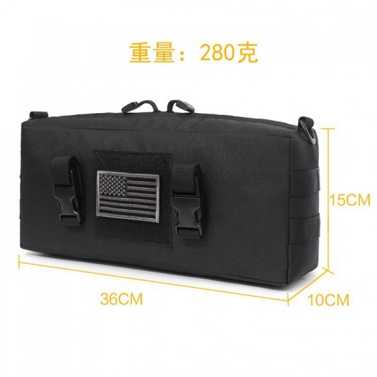 Outdoor large miscellaneous storage bag, waterproof tactical accessories sports waist bag, Molle accessory medical bag Outdoor large miscellaneous storage bag, waterproof tactical accessories sports waist bag, Molle accessory medical bag