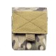 Tactical double-link triple-link bullet bag 9mm two-link bullet bag portable EDC tool bag accessory waist bag Tactical double-link triple-link bullet bag 9mm two-link bullet bag portable EDC tool bag accessory waist bag