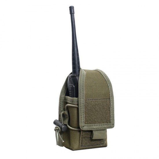 Realistic CS tactical MOLLE accessory bag outdoor mountaineering hiking travel waist bag running sports mobile phone bag