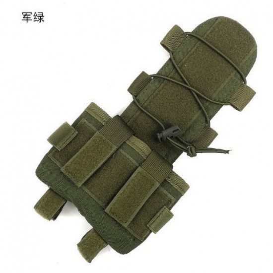 Tactical nylon balance bag, FAST helmet counterweight bag, MK2 helmet battery accessory bag, realistic CS