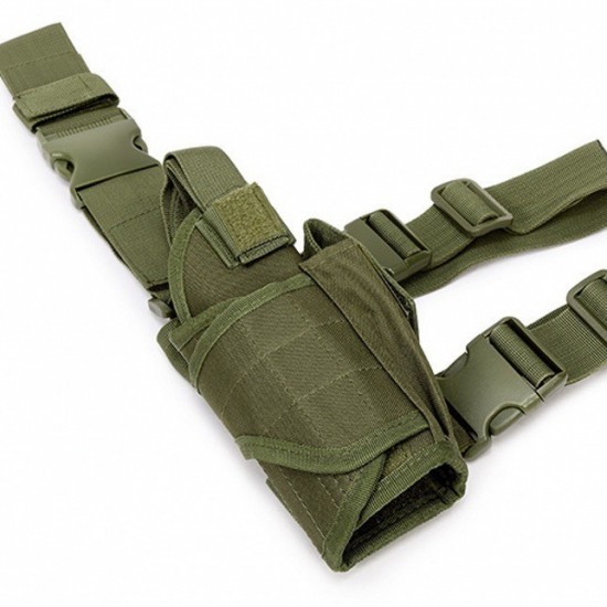 1000D nylon men's and women's outdoor sports MOLLE mobile phone miscellaneous storage bag, hiking and trekking travel waist bag
