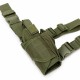 1000D nylon men's and women's outdoor sports MOLLE mobile phone miscellaneous storage bag, hiking and trekking travel waist bag