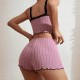 Cross-border Amazon's women's home wear set with European-style floral printed pants, casual and comfortable women's home wear that can be worn outside Cross-border Amazon's women's home wear set with European-style floral printed pants, casual and comfortable women's home wear that can be worn outside