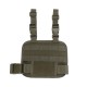 Molle tactical module combination leg strap board, outdoor CS portable magazine bag, leg strap bag, waist bag for military enthusiasts, military accessory Molle tactical module combination leg strap board, outdoor CS portable magazine bag, leg strap bag, waist bag for military enthusiasts, military accessory