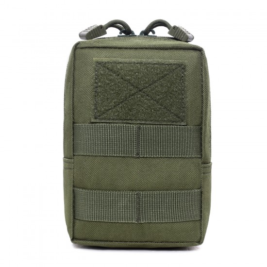 Outdoor tactical multi-shoulder accessory bag, military enthusiast MOLLE backpack shoulder strap bag, tool waist bag strap bag