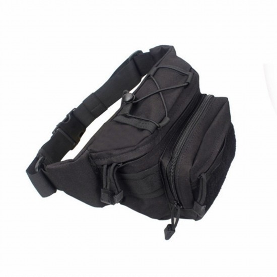 Outdoor triangular waist bag tactical zero wallet military enthusiast tactical hook running portable EDC tool storage handheld bag