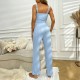 Cross-border European-style casual sleepwear set for women, summer floral printed long-sleeved pants, comfortable and relaxed women's home wear Cross-border European-style casual sleepwear set for women, summer floral printed long-sleeved pants, comfortable and relaxed women's home wear