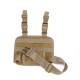 Molle tactical module combination leg strap board, outdoor CS portable magazine bag, leg strap bag, waist bag for military enthusiasts, military accessory Molle tactical module combination leg strap board, outdoor CS portable magazine bag, leg strap bag, waist bag for military enthusiasts, military accessory