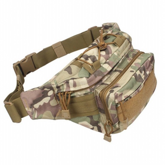 Outdoor triangular waist bag tactical zero wallet military enthusiast tactical hook running portable EDC tool storage handheld bag