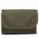 Hoyoo outdoor tactical 10-hole multi-functional 12g storage bag, MOLLE accessory bag, bag for tactical accessories, bullet waist bag