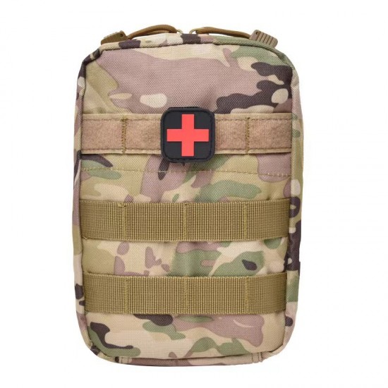 Tactical medical supplies reserve bag, Molle storage bag, military enthusiast tactical accessory bag, camping equipment tool storage Tactical medical supplies reserve bag, Molle storage bag, military enthusiast tactical accessory bag, camping equipment tool storage