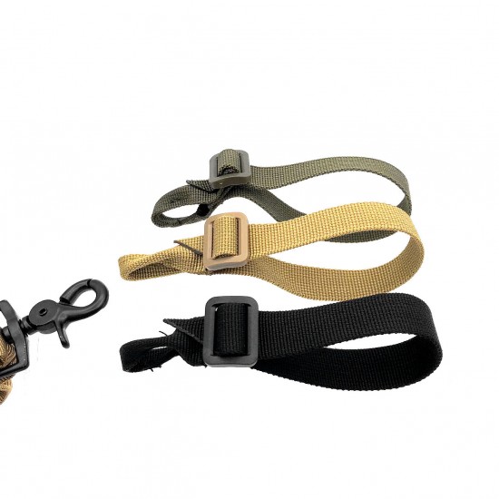 Amazon multi-functional tactical nylon webbing belt BB snap hook lashing rope scar single-point backpack strap P90 M4 connection buckle Amazon multi-functional tactical nylon webbing belt BB snap hook lashing rope scar single-point backpack strap P90 M4 connection buckle