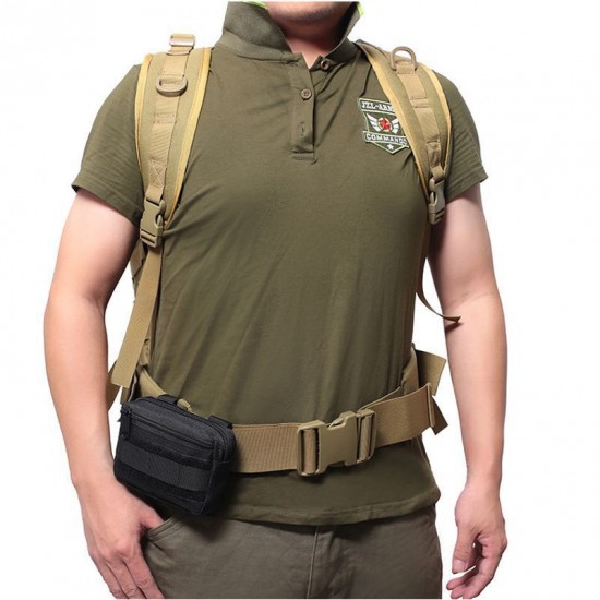 Outdoor sports waist bag sports outdoor tactical camouflage waist bag waterproof multi-functional waist bag outdoor sports should Outdoor sports waist bag sports outdoor tactical camouflage waist bag waterproof multi-functional waist bag outdoor sports should