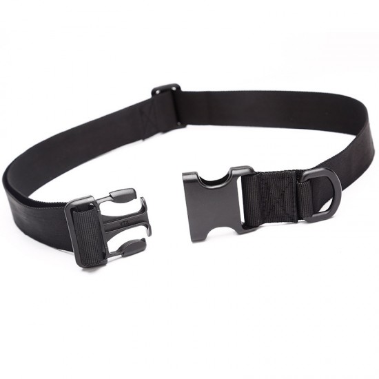 Outdoor sports waist belt, nylon plastic snap canvas waist belt, one-second open tactical waist belt, men's leather belt